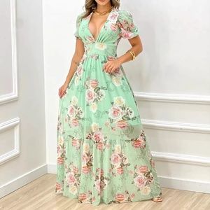 New Stunning Floral Dress